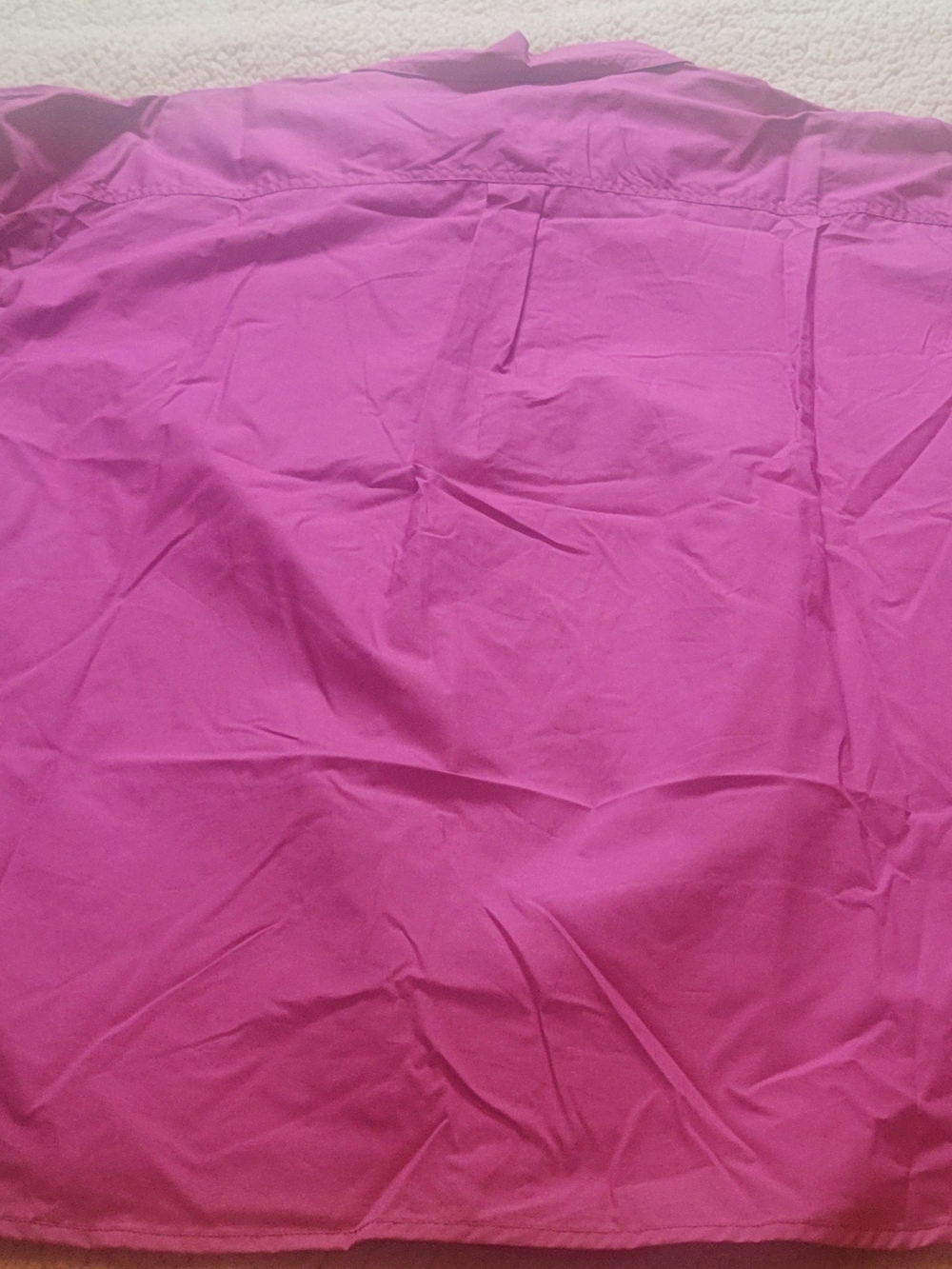 Banana Republic Women's Button-Down Shirt in Magenta - Picture 2 of 4